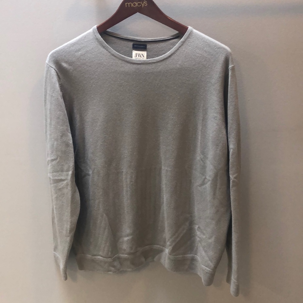 Gray wool crew neck sweater. Nordstrom